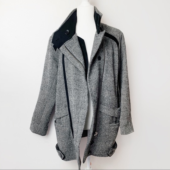 IRO Bailey long wool coat - Picture 6 of 15